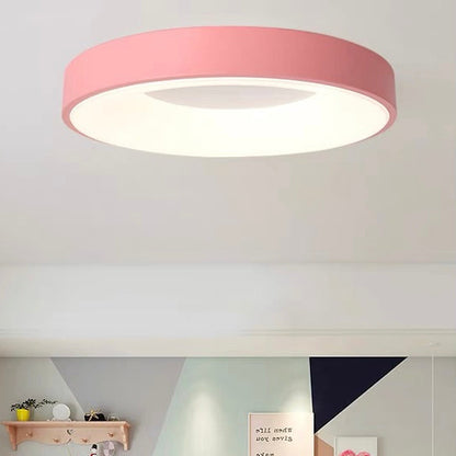 Simple LED Ceiling Light | Minimalist Modern Design | H1.97in | Warm Ambient Illumination | Elegant Home Fixture | Brick by Brick