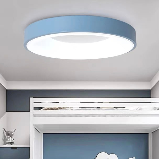 Simple LED Ceiling Light | Minimalist Modern Design | H1.97in | Warm Ambient Illumination | Elegant Home Fixture | Brick by Brick
