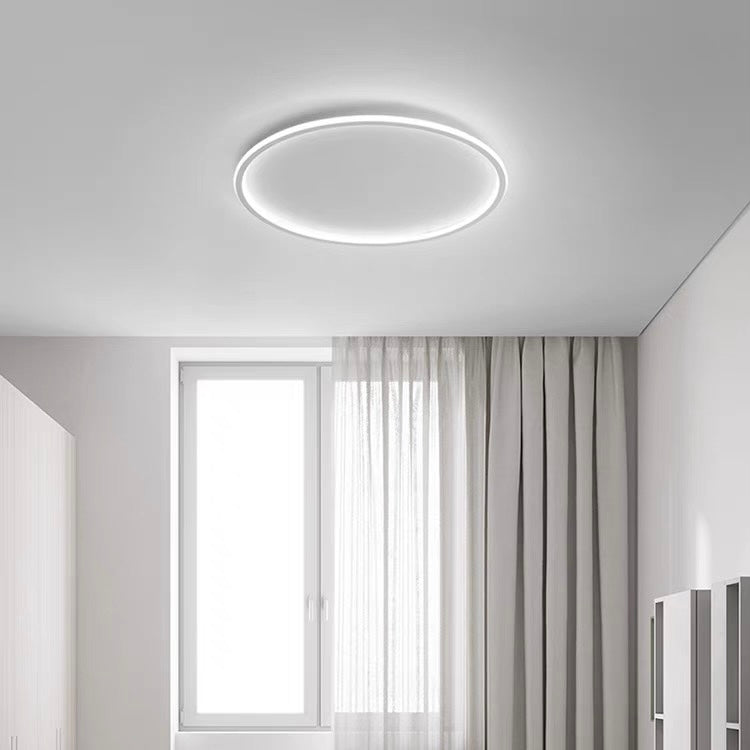 Ultra-Thin Modern Ceiling Light | Flush Mount LED for Low Ceilings | Round & Dimmable
