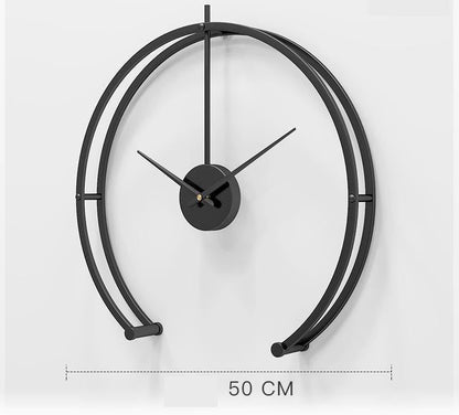 Modern Wall Clock – Timeless Minimalist Design - Silent Movement-Wall Clocks-Brick by Brick London-Brick By Brick London