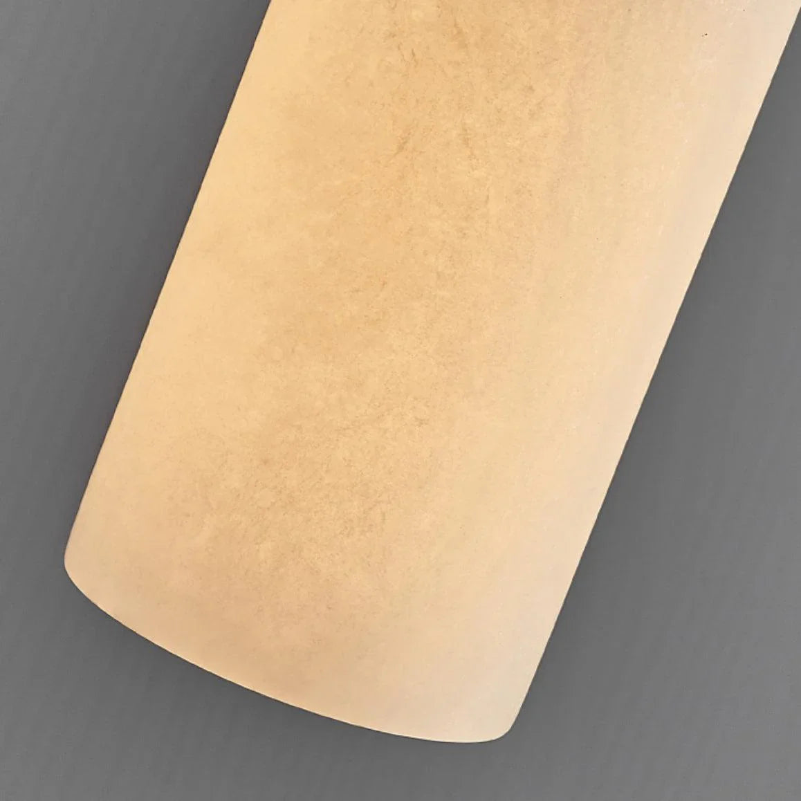 Alabaster Brass Pendant Light | Dia 3.9 x H 9.8 in / Dia 7.9 x H 59 in | Jade Minimalist Style | Metal Shade Accent | Brick by Brick