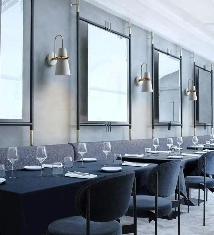 Modern Nordic Wall Sconce | Minimalist Scandinavian Design | Elegant Bedroom Lighting | Brick by Brick