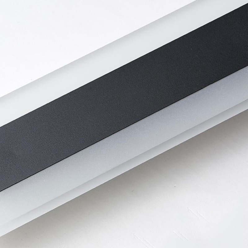 Linear Outdoor Wall Light | 3.1 x 11.8 - 78.7 in | Dark Steel Finish | Edge Modern Glow | Warm or Cool LED | Brick by Brick