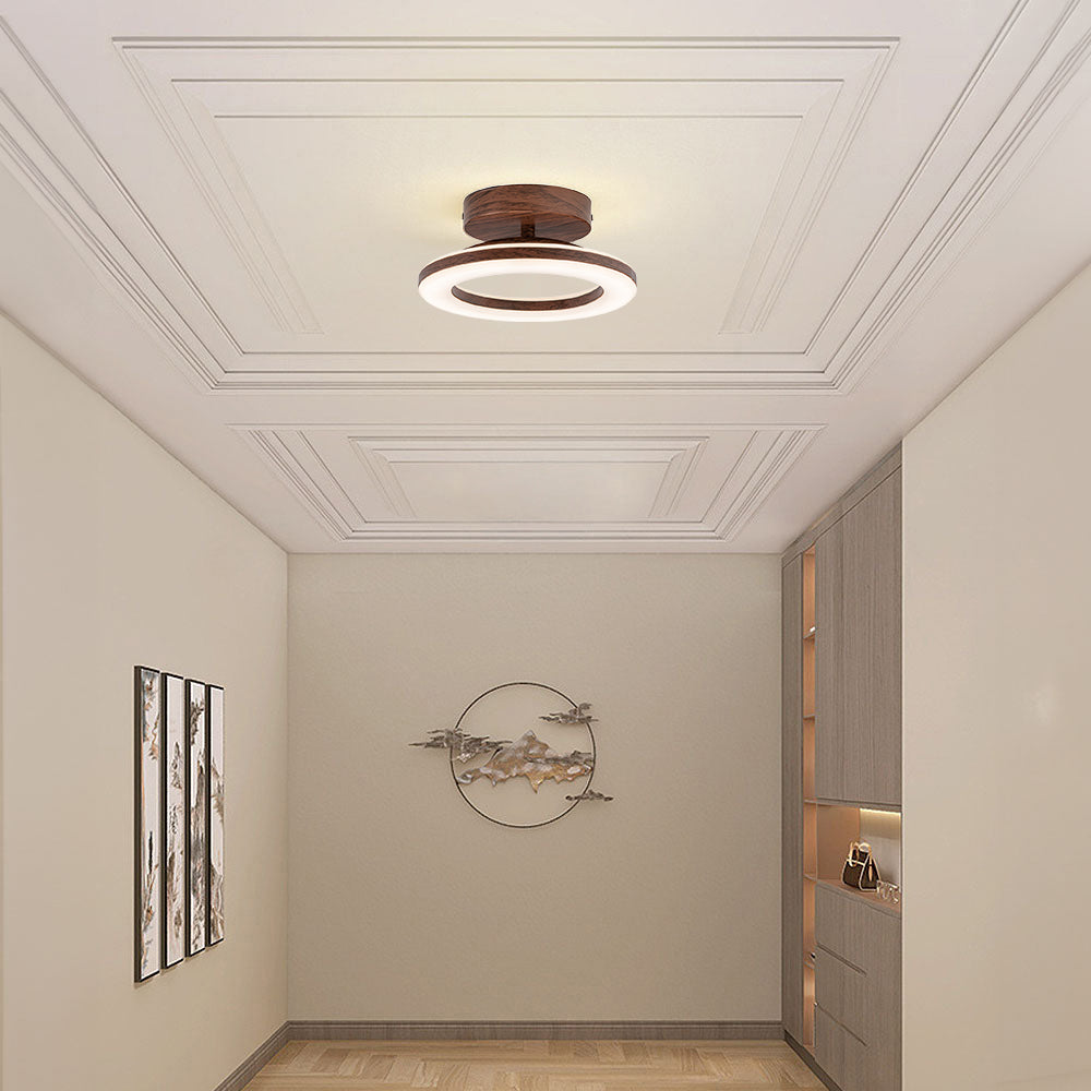 Round Acrylic Ceiling Light | 7.8–11.8in | Transparent Design | Sleek Lighting | Brick by Brick
