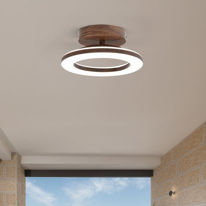 Round Acrylic Ceiling Light | 7.8–11.8in | Transparent Design | Sleek Lighting | Brick by Brick