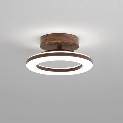 Round Acrylic Ceiling Light | 7.8–11.8in | Transparent Design | Sleek Lighting | Brick by Brick