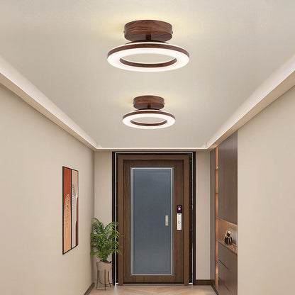 Round Acrylic Ceiling Light | 7.8–11.8in | Transparent Design | Sleek Lighting | Brick by Brick