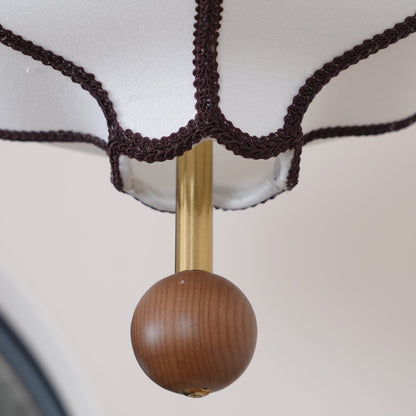 Contemporary Pendant Light | 9.8 - 19.7 in | Fabric Lantern Shade | Adjustable Cord | Soft Ambient Glow | Brick by Brick