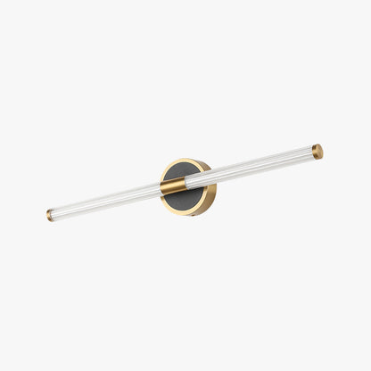 Mirror-Front Vanity Wall Lamp | 21.4 / 25.3 x 3.9 x 2.6 in | Leigh Cooper Black | Contemporary LED | Brick by Brick
