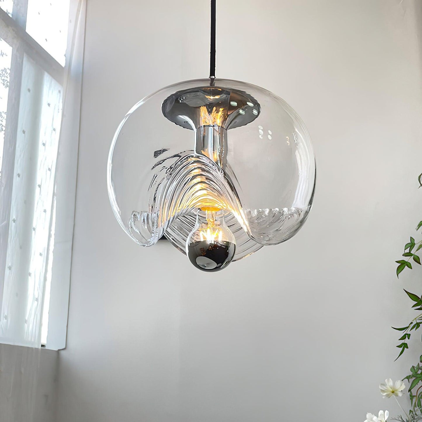 Pendant Light | H9.8 - 59 in | Adjustable Hanging Cable | Modern Ceiling Lamp | Brick by Brick