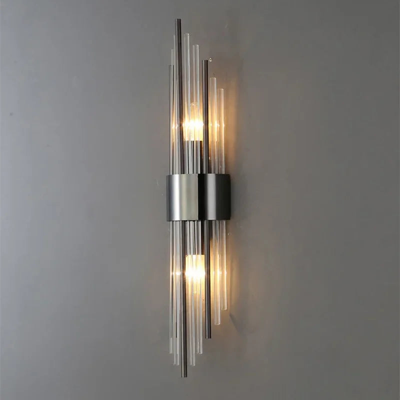 Crystal LED Wall Light | Elegant Luxury Lighting Fixture | Modern Ambient Accent | Brick by Brick