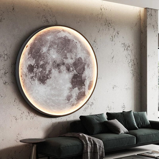 Moon Lamp | 9.44 or 19.68 in | Adjustable Warm & Cool Light | Bedroom Night Light | Brick by Brick