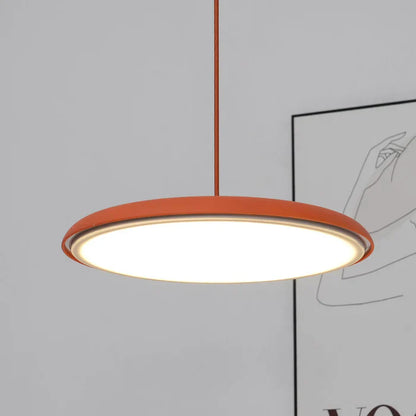 Cookie Pendant Light | 9.8 or 15.7 x 2.5 in | Modern Metal & Acrylic | LED Ceiling Lamp | Brick by Brick