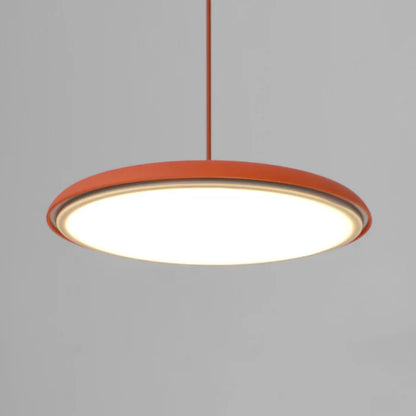 Cookie Pendant Light | 9.8 or 15.7 x 2.5 in | Modern Metal & Acrylic | LED Ceiling Lamp | Brick by Brick