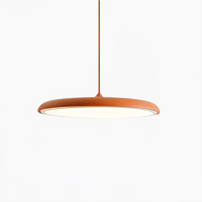 Cookie Pendant Light | 9.8 or 15.7 x 2.5 in | Modern Metal & Acrylic | LED Ceiling Lamp | Brick by Brick