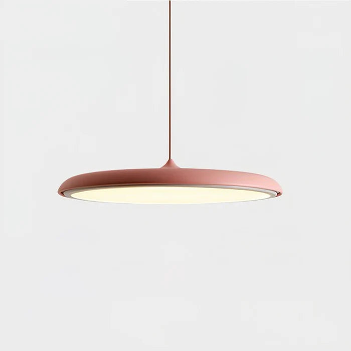 Cookie Pendant Light | 9.8 or 15.7 x 2.5 in | Modern Metal & Acrylic | LED Ceiling Lamp | Brick by Brick