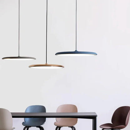 Cookie Pendant Light | 9.8 or 15.7 x 2.5 in | Modern Metal & Acrylic | LED Ceiling Lamp | Brick by Brick