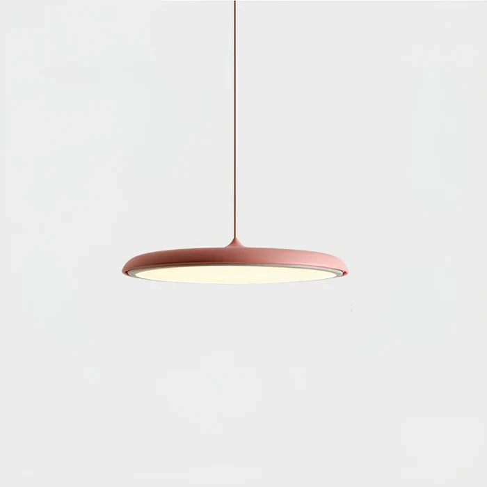 Cookie Pendant Light | 9.8 or 15.7 x 2.5 in | Modern Metal & Acrylic | LED Ceiling Lamp | Brick by Brick