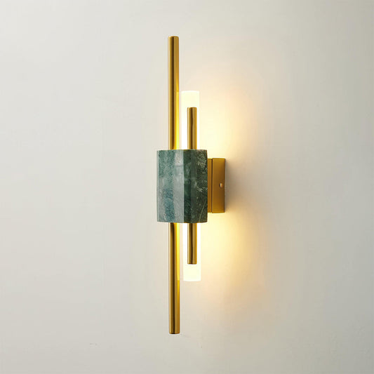 Marble LED Wall Light | Contemporary Wall Sconce | 45/60cm Energy-Efficient Design | Brick by Brick London 0