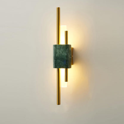 Marble LED Wall Light | Contemporary Wall Sconce | 45/60cm Energy-Efficient Design | Brick by Brick London 3