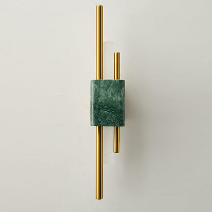 Marble LED Wall Light | Contemporary Wall Sconce | 45/60cm Energy-Efficient Design | Brick by Brick London 4