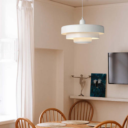 Bauhaus Style Iron Pendant Light | 8.27×13.78 in | Modern Mid-Century Hanging Fixture | Brick by Brick