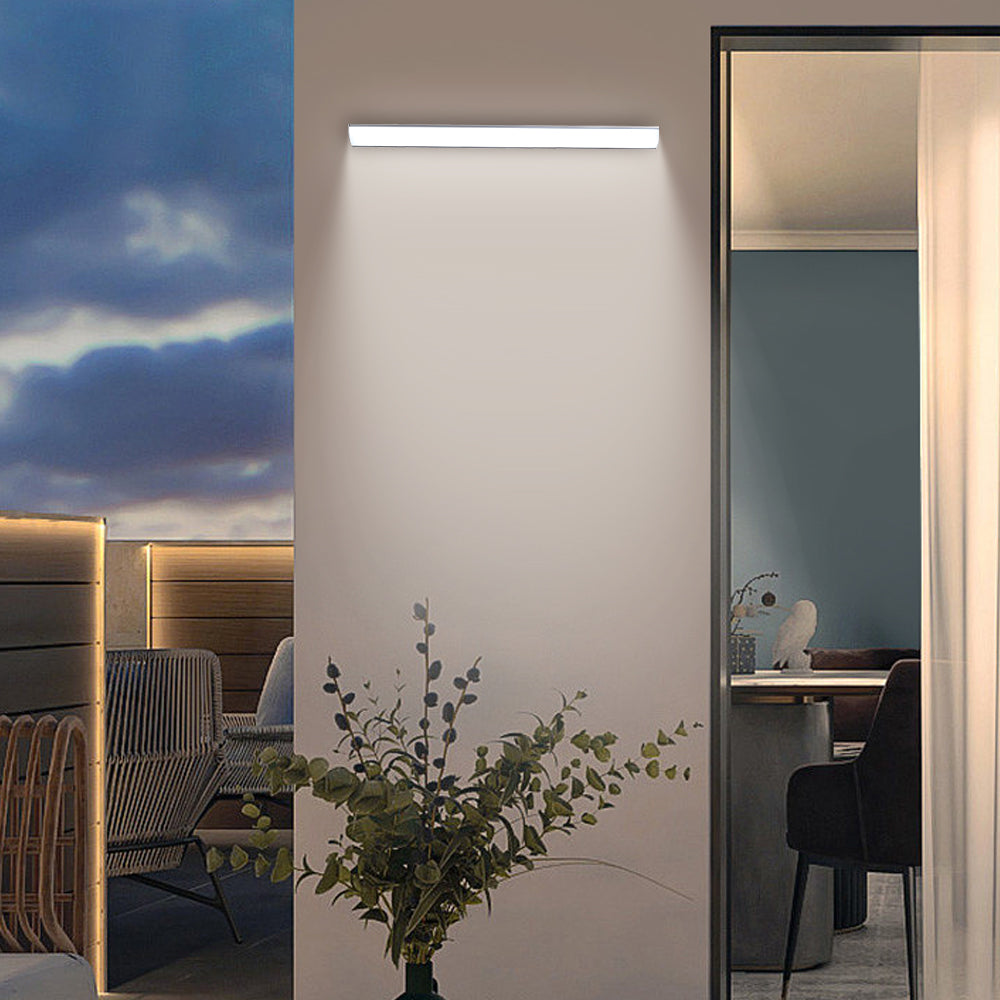 Outdoor LED Wall Light | 23.6–59 x 2 in | Minimalist Aluminum & PVC | IP65 Waterproof | Energy-Saving Fixture | Brick by Brick