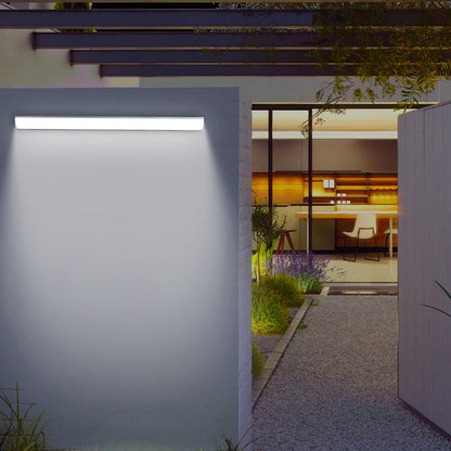 Outdoor LED Wall Light | 23.6–59 x 2 in | Minimalist Aluminum & PVC | IP65 Waterproof | Energy-Saving Fixture | Brick by Brick
