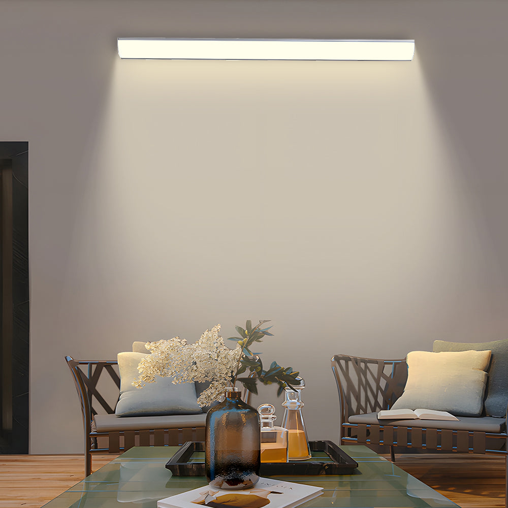 Outdoor LED Wall Light | 23.6–59 x 2 in | Minimalist Aluminum & PVC | IP65 Waterproof | Energy-Saving Fixture | Brick by Brick