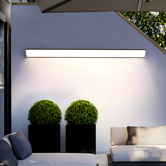 Outdoor LED Wall Light | 23.6–59 x 2 in | Minimalist Aluminum & PVC | IP65 Waterproof | Energy-Saving Fixture | Brick by Brick