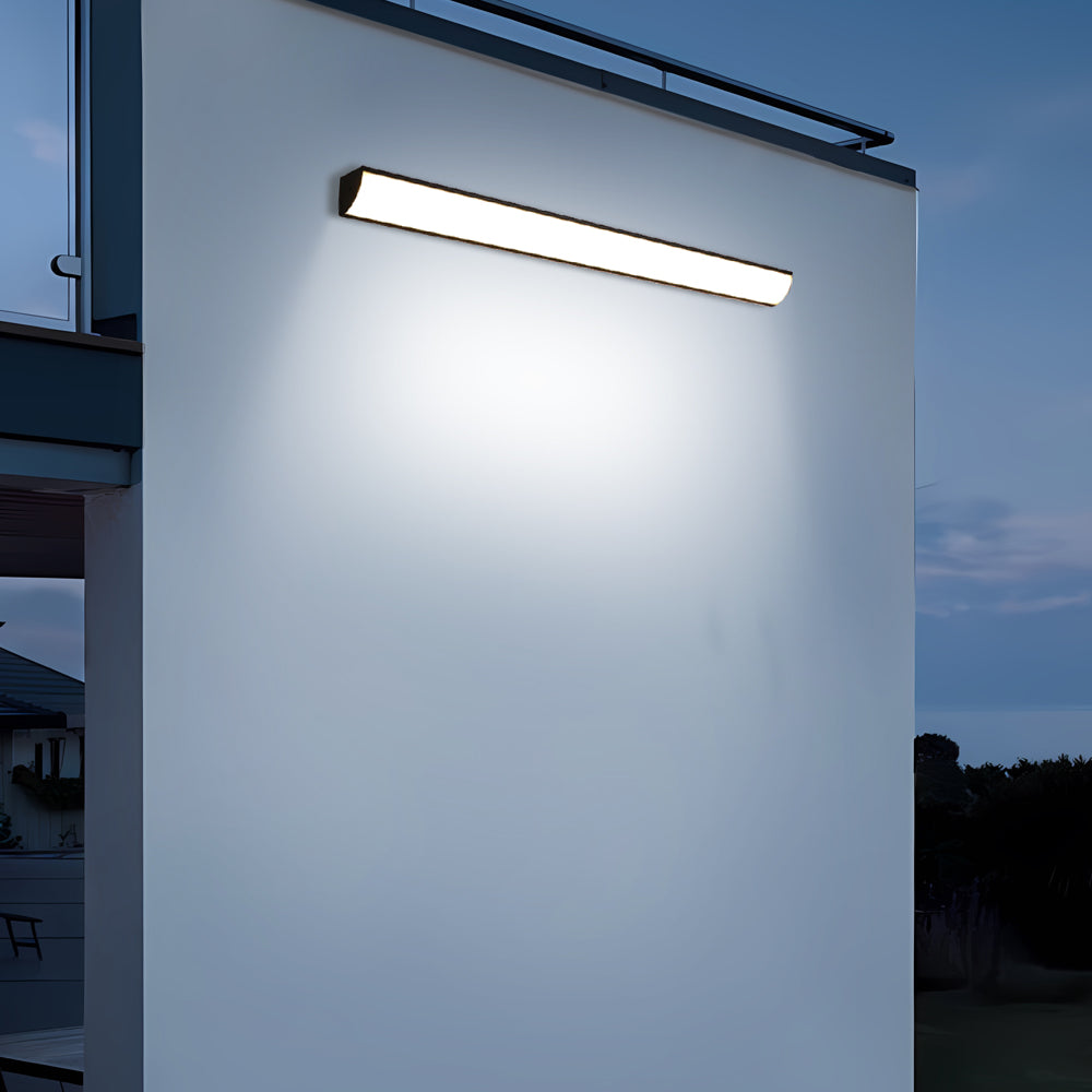 Outdoor LED Wall Light | 23.6–59 x 2 in | Minimalist Aluminum & PVC | IP65 Waterproof | Energy-Saving Fixture | Brick by Brick