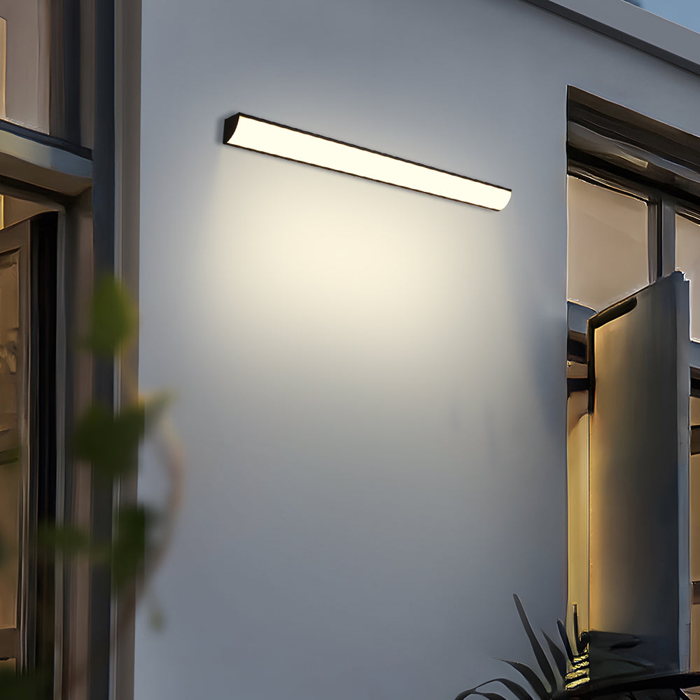 Outdoor LED Wall Light | 23.6–59 x 2 in | Minimalist Aluminum & PVC | IP65 Waterproof | Energy-Saving Fixture | Brick by Brick