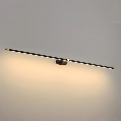 Minimalist Iron LED Wall Light | Bathroom Wall Lights | 26.8 Modern Mirror Illumination | Energy-Efficient | Brick by Brick London 0