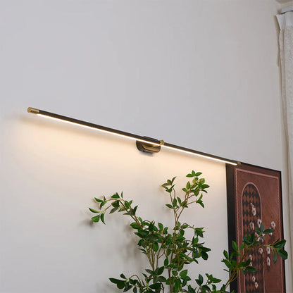 Minimalist Iron LED Wall Light | Bathroom Wall Lights | 26.8 Modern Mirror Illumination | Energy-Efficient | Brick by Brick London 3