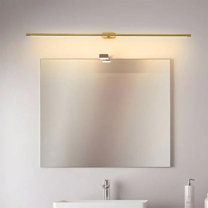 Minimalist Iron LED Wall Light | Bathroom Wall Lights | 26.8 Modern Mirror Illumination | Energy-Efficient | Brick by Brick London 8