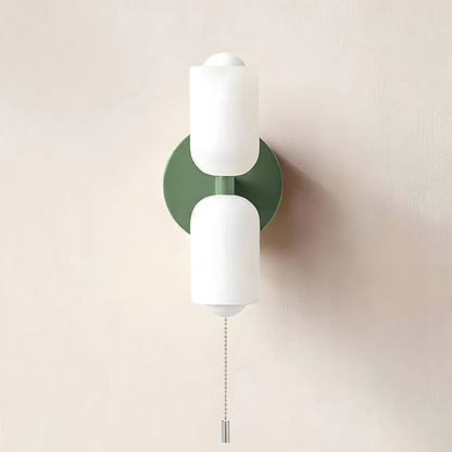 Double‑Head Wall Sconce | Unisex Metal & Acrylic Dual‑Light | Brick by Brick