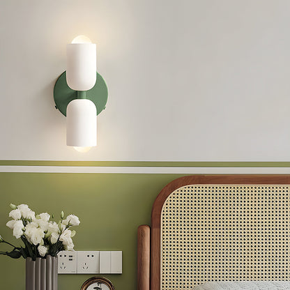 Double‑Head Wall Sconce | Unisex Metal & Acrylic Dual‑Light | Brick by Brick