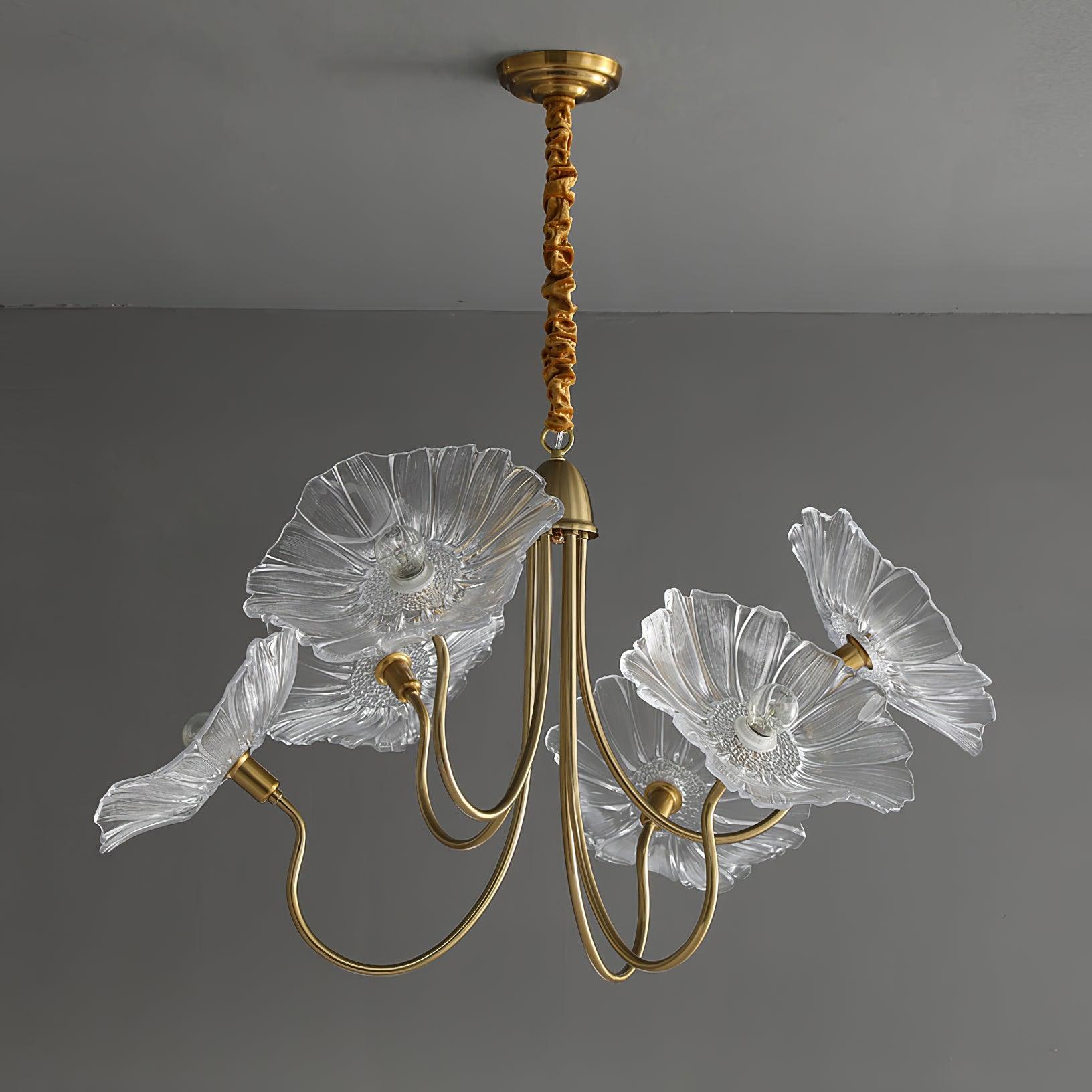 Modern Lotus Leaf Glass Chandelier | Elegant Dining Room Light | 21.65 Adjustable Murano Glass | Brick by Brick London

Chandelier Light | Modern Lotus Leaf Design | 21.65 Adjustable Glass Fixture | Ideal for Dining Room | Brick by Brick London 1