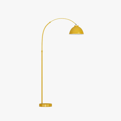 Contemporary Arc Floor Lamp | 73" Height | Metal Construction | 3 Color Options | Brick by Brick