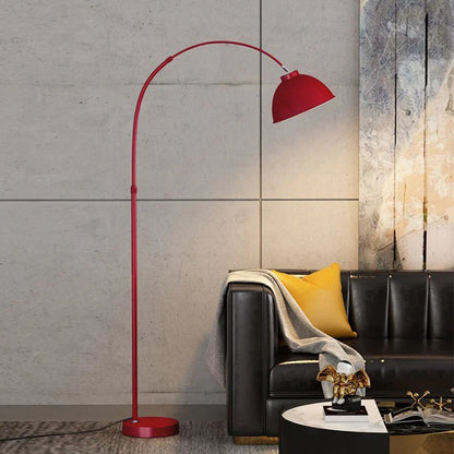 Contemporary Arc Floor Lamp | 73" Height | Metal Construction | 3 Color Options | Brick by Brick