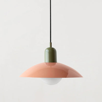 Colorful Dome Pendant Light | Dia 11.8 in | Modern LED G9 | Adjustable Cord | Brick by Brick