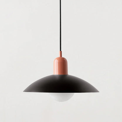 Colorful Dome Pendant Light | Dia 11.8 in | Modern LED G9 | Adjustable Cord | Brick by Brick