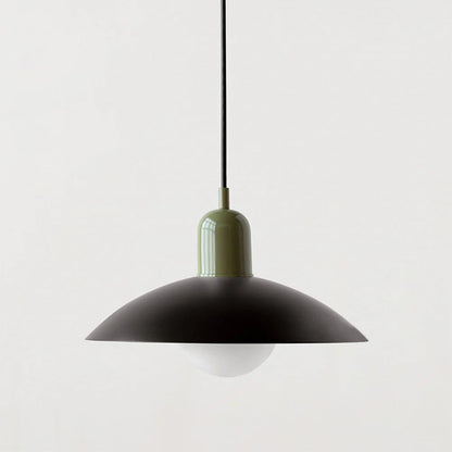 Colorful Dome Pendant Light | Dia 11.8 in | Modern LED G9 | Adjustable Cord | Brick by Brick