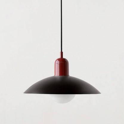 Colorful Dome Pendant Light | Dia 11.8 in | Modern LED G9 | Adjustable Cord | Brick by Brick