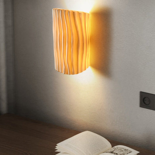 Morandi Retro LED Wall Lamp | 10.2 x 5.9 x 4.7 | Resin Indoor Lighting | Warm Light | Brick by Brick