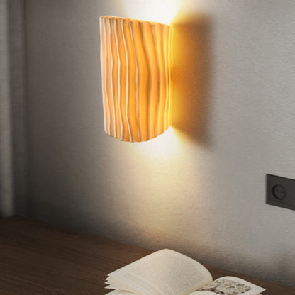 Morandi Retro LED Wall Lamp | 10.2 x 5.9 x 4.7 | Resin Indoor Lighting | Warm Light | Brick by Brick