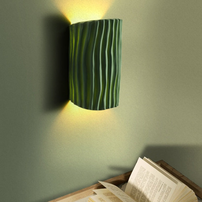 Morandi Retro LED Wall Lamp | 10.2 x 5.9 x 4.7 | Resin Indoor Lighting | Warm Light | Brick by Brick