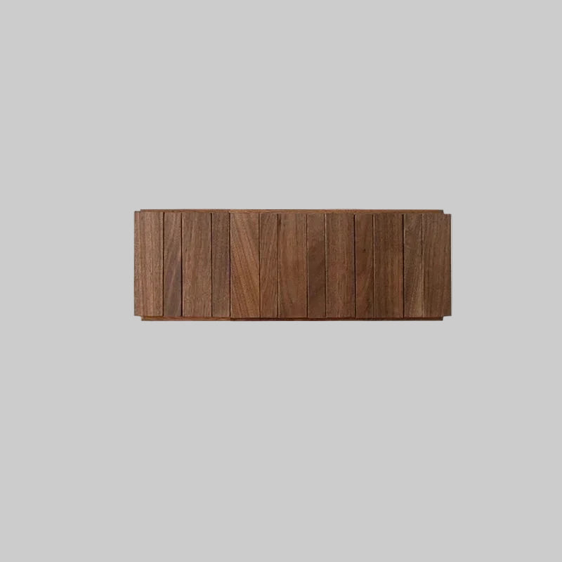 Wall-Mounted Coat Rack | Solid Wood No-Drill Organizer | Space-Saving Entryway Hooks | Brick by Brick