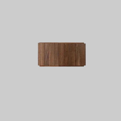 Wall-Mounted Coat Rack | Solid Wood No-Drill Organizer | Space-Saving Entryway Hooks | Brick by Brick
