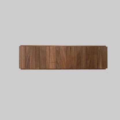 Wall-Mounted Coat Rack | Solid Wood No-Drill Organizer | Space-Saving Entryway Hooks | Brick by Brick
